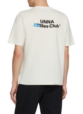 Back View - Click To Enlarge - UNNA - Smiles Club Cotton Blend T-Shirt