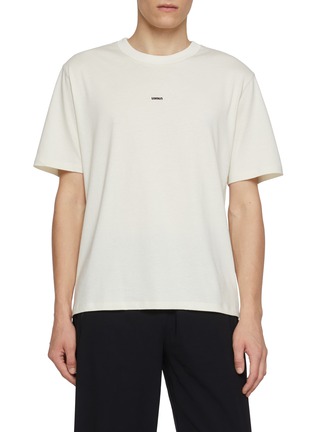 Main View - Click To Enlarge - UNNA - Smiles Club Cotton Blend T-Shirt
