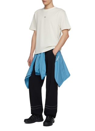 Figure View - Click To Enlarge - UNNA - Smiles Club Cotton Blend T-Shirt