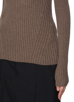  - HELMUT LANG - Open Back Rib Knit Top