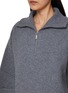  - HELMUT LANG - Quarter Zip Wool Knit Sweater
