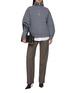 Figure View - Click To Enlarge - HELMUT LANG - Quarter Zip Wool Knit Sweater