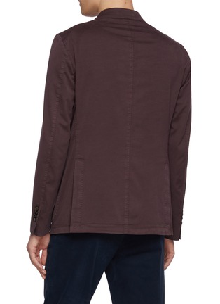 Back View - Click To Enlarge - EQUIL - Jack Single Breasted Garment Dyed Blazer