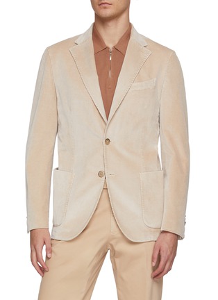 Main View - Click To Enlarge - EQUIL - Jack Single Breasted Corduroy Blazer