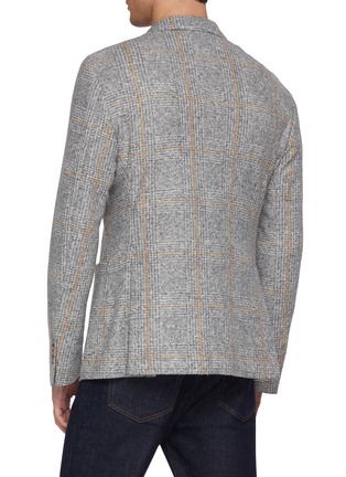 Back View - Click To Enlarge - EQUIL - Jack Single Breasted Plaid Blazer