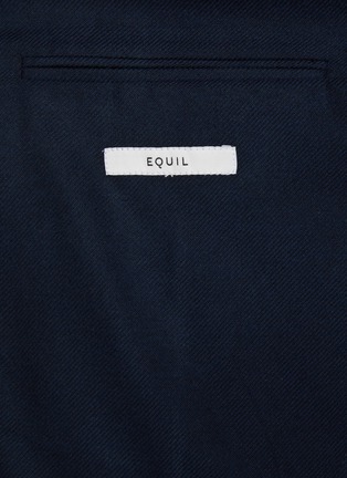  - EQUIL - Single Breasted Cotton Blazer