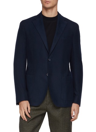 Main View - Click To Enlarge - EQUIL - Single Breasted Cotton Blazer