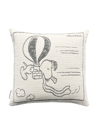 Detail View - Click To Enlarge - MAISON DEUX - x Peanuts Zeppelin Cushion Cover