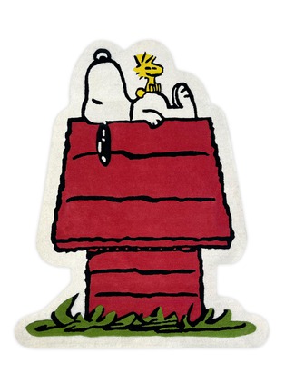Main View - Click To Enlarge - MAISON DEUX - x Peanuts Snoopy Doghouse Rug