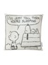 Detail View - Click To Enlarge - MAISON DEUX - x Peanuts Busy Comic Cushion Cover — Set Of 2