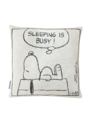  - MAISON DEUX - x Peanuts Busy Comic Cushion Cover — Set Of 2