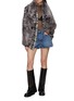 Figure View - Click To Enlarge - FREE PEOPLE - Minding My Business Long Sleeve Sheer Top