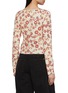 Back View - Click To Enlarge - FREE PEOPLE - Tilly Floral Print Long Sleeve Shirt