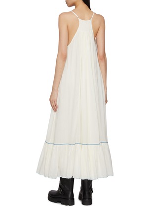 Back View - Click To Enlarge - FREE PEOPLE - Tip Toeing Tulip Midi Dress