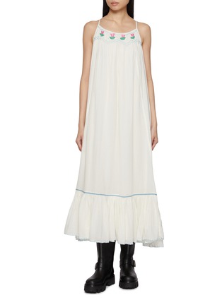 Main View - Click To Enlarge - FREE PEOPLE - Tip Toeing Tulip Midi Dress