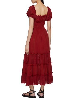 Back View - Click To Enlarge - FREE PEOPLE - Falling Sun Midi Dress