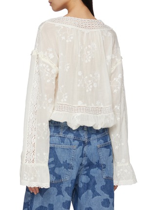 Back View - Click To Enlarge - FREE PEOPLE - Sweet Love Blouse