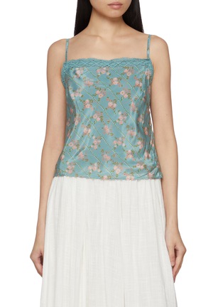 Main View - Click To Enlarge - FREE PEOPLE - Bali Margot Floral Camisole Top