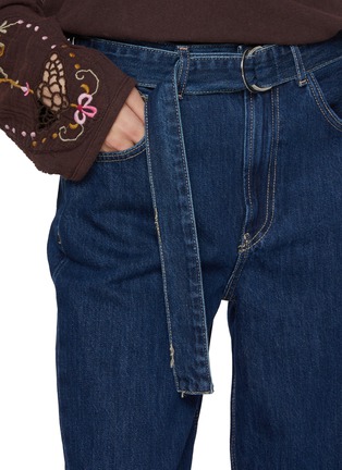  - FREE PEOPLE - East Bay Cuffed Dark Wash Jeans