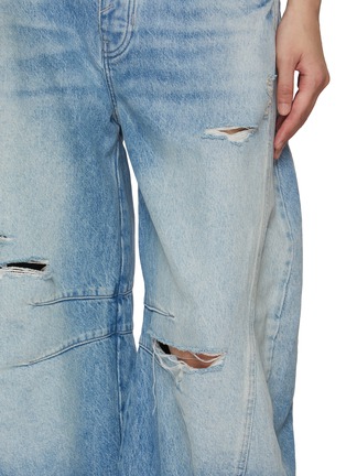  - FREE PEOPLE - Good Luck Barrel Light Wash Jeans