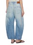 Back View - Click To Enlarge - FREE PEOPLE - Good Luck Barrel Light Wash Jeans