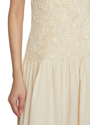  - FREE PEOPLE - Daphne Floral Appliqué Midi Dress