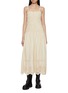 Main View - Click To Enlarge - FREE PEOPLE - Daphne Floral Appliqué Midi Dress