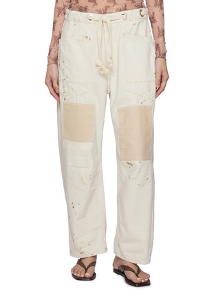 Main View - Click To Enlarge - FREE PEOPLE - Two Tone Lady Lux Embroidered Layered Top