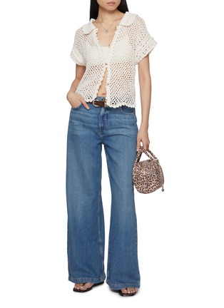 Figure View - Click To Enlarge - FREE PEOPLE - Stride Medium Wash Jeans