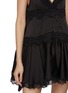  - FREE PEOPLE - In This Groove Lace Trim Mini Slip Dress