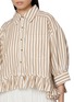  - FREE PEOPLE - Bailey Striped Cotton Shirt