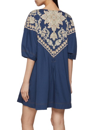 Back View - Click To Enlarge - FREE PEOPLE - Orson Printed Mini Dress