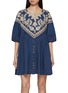 Main View - Click To Enlarge - FREE PEOPLE - Orson Printed Mini Dress