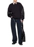 Figure View - Click To Enlarge - DRIES VAN NOTEN - Zip Detail Sweatshirt
