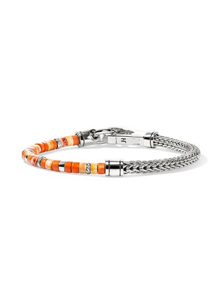 Detail View - Click To Enlarge - JOHN HARDY - Heishi Shell Enamel Bracelet — Size UL