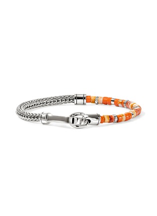 Main View - Click To Enlarge - JOHN HARDY - Heishi Shell Enamel Bracelet — Size UL