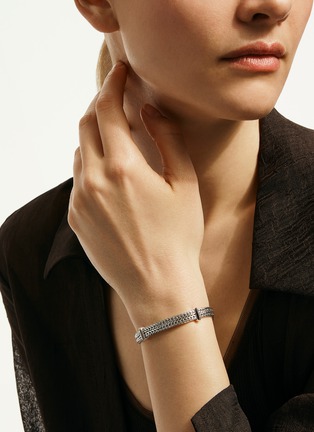  - JOHN HARDY - Icon Link Sterling Silver Flat Chain Bracelet — Size UL