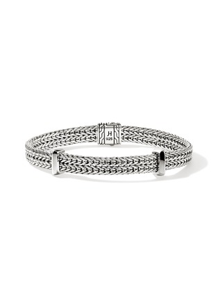 Main View - Click To Enlarge - JOHN HARDY - Icon Link Sterling Silver Flat Chain Bracelet — Size UL