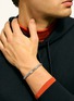  - JOHN HARDY - Icon Sterling Silver Diamond Medium Bracelet — Size UL