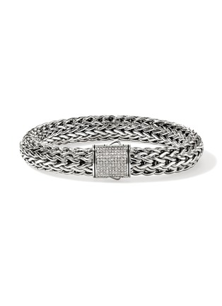 Main View - Click To Enlarge - JOHN HARDY - Icon Sterling Silver Diamond Large Bracelet — Size US