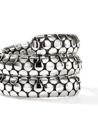 Detail View - Click To Enlarge - JOHN HARDY - Dot Sterling Silver Double Coil Ring — Size 7