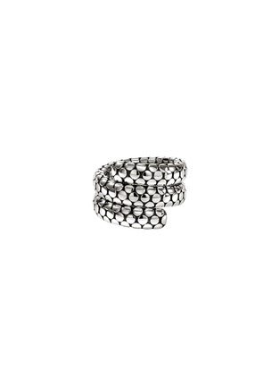 Main View - Click To Enlarge - JOHN HARDY - Dot Sterling Silver Double Coil Ring — Size 7