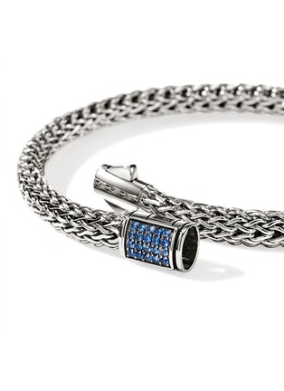  - JOHN HARDY - Icon Sterling Silver Sapphire Extra Small Bracelet — Size US