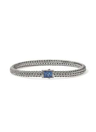 Main View - Click To Enlarge - JOHN HARDY - Icon Sterling Silver Sapphire Extra Small Bracelet — Size US