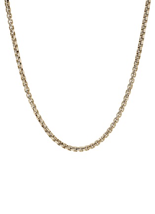 Main View - Click To Enlarge - JOHN HARDY - Box Chain 14K Gold Necklace — Size 22"