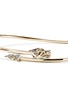 Detail View - Click To Enlarge - JOHN HARDY - Naga 14K Gold Diamond Choker Necklace — Size 16"