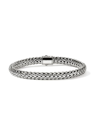 Detail View - Click To Enlarge - JOHN HARDY - Icon Sterling Silver Diamond Small Bracelet — Size US