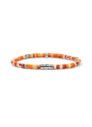Detail View - Click To Enlarge - JOHN HARDY - Heishi Shell Enamel Bracelet — Size UL