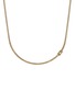 Detail View - Click To Enlarge - JOHN HARDY - Love Knot 14K Gold Diamond Pavé Double Chain Necklace — Size 18-20