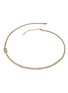 Main View - Click To Enlarge - JOHN HARDY - Love Knot 14K Gold Diamond Pavé Double Chain Necklace — Size 18-20
